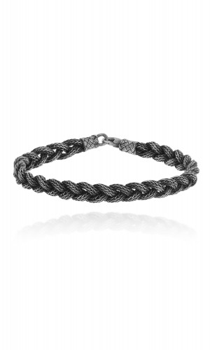 Aşk Düğümü 1000 Ayar Örme El işi Kazaziye Gümüş Bileklik