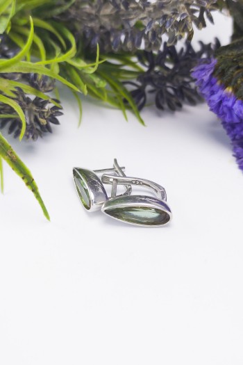 Damla Tasarım Zultanit Gümüş Küpe