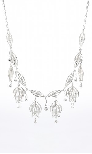 Lale Tasarım Telkari Gümüş Gerdanlık