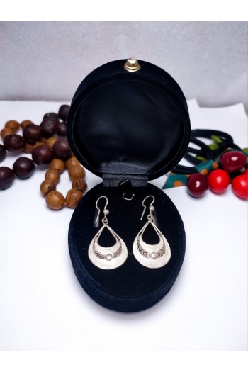 Damla Model 925 Ayar Telkari Gümüş Küpe