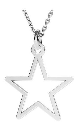 Yıldız 2 925 Ayar Gümüş Kolye
