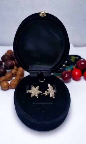 Yıldız Model 925 Ayar Telkari Gümüş Küpe