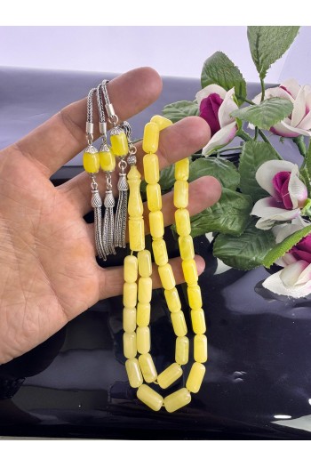 925 ayar gümüş püsküllü beyaz hareli orjinal kaliningrat damla kehribar 