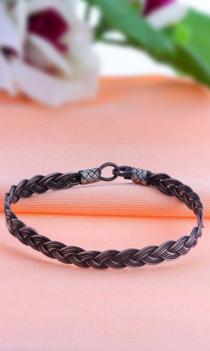 Aşk Düğümü 1000 Ayar Örme El işi Kazaziye Gümüş Bileklik