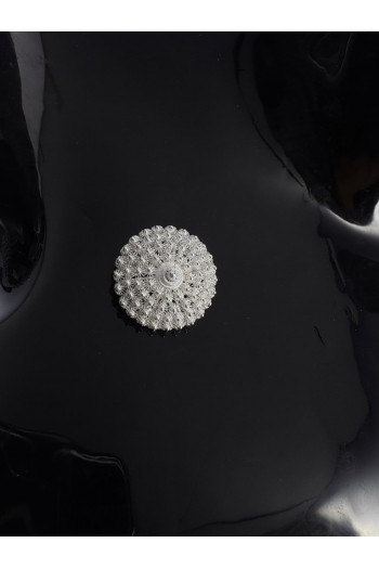 Bereket Model El Işi Telkari Gümüş Broş & Yaka İğnesi 