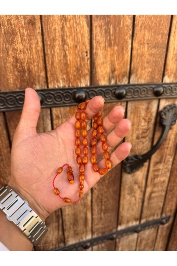 fırınlanmış hareli açık sarı temiz işçilikli sistemli sıkma kehribar 