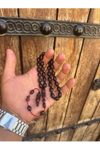 Siyah kırmızı hareli sistem takım temiz işçilikli ateş kehribar 