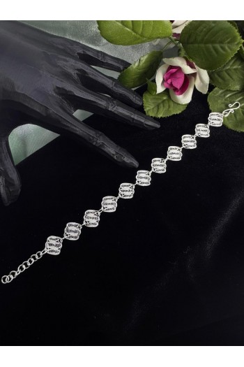 üçlü sarmal tasarım motifi El Işçiliği Telkari Gümüş Bileklik